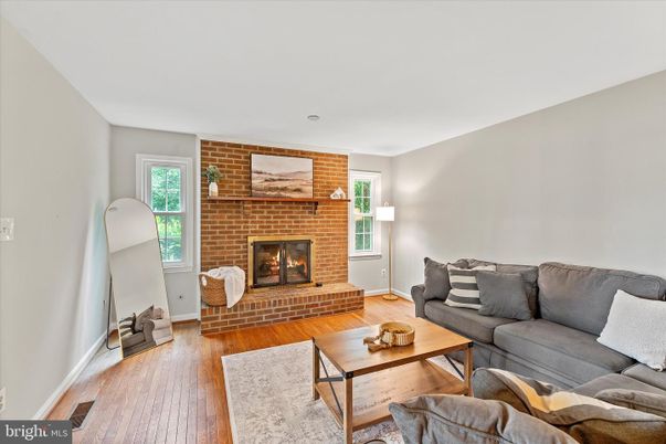 Fireplace, Interior, Living room, Stone Walls, Wood Texture Flooring