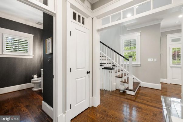 Bathroom, Interior, Recessed Lighting, Wood Texture Flooring