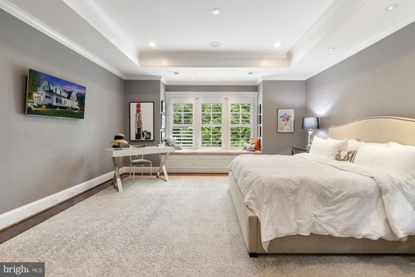 Bedroom, Home Office, Interior, Recessed Lighting