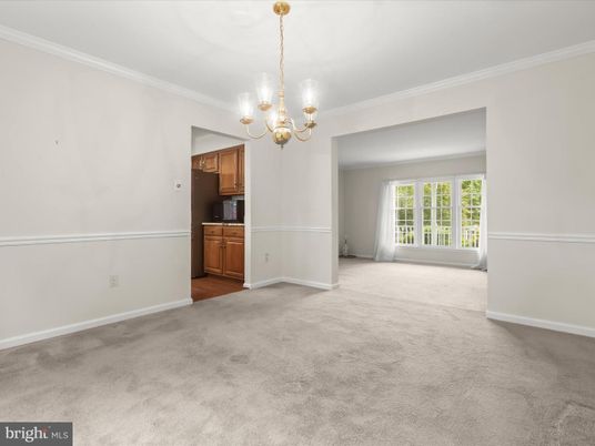Chandelier, Empty room, Interior