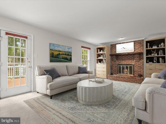 Fireplace, Interior, Living room, Recessed Lighting, Stone Walls