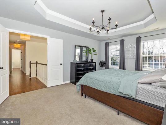 Bedroom, Chandelier, Interior, Wood Texture Flooring