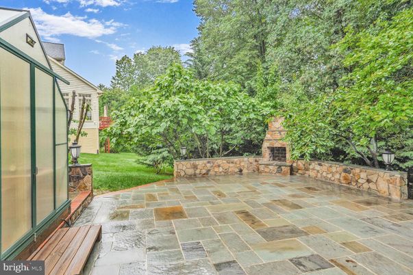 Backyard, Exterior, Fireplace