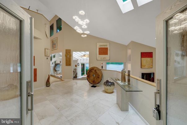 Interior, Marble, Pendant Lights