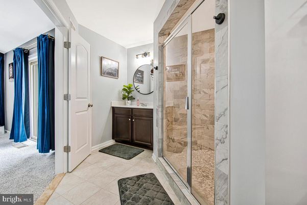 Bathroom, Glass Shower, Interior