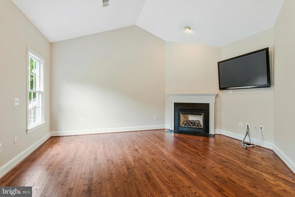 Empty room, Fireplace, Interior, Wood Texture Flooring
