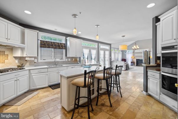 Chandelier, Interior, Kitchen, Pendant Lights, Recessed Lighting