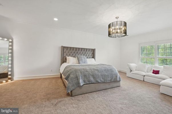 Bedroom, Interior, Pendant Lights, Recessed Lighting