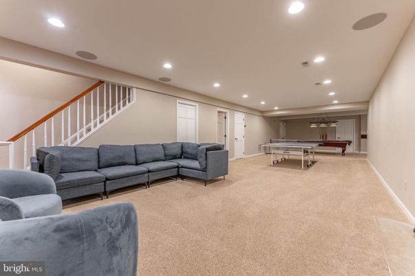 Game Room, Interior, Living room, Recessed Lighting
