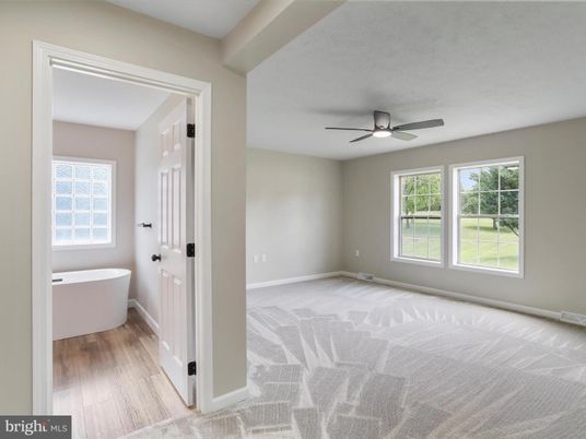 Bathroom, Free Standing Baths, Interior, Wood Texture Flooring