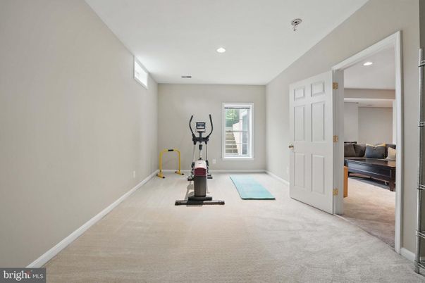 Fitness Equipment, Interior, Recessed Lighting