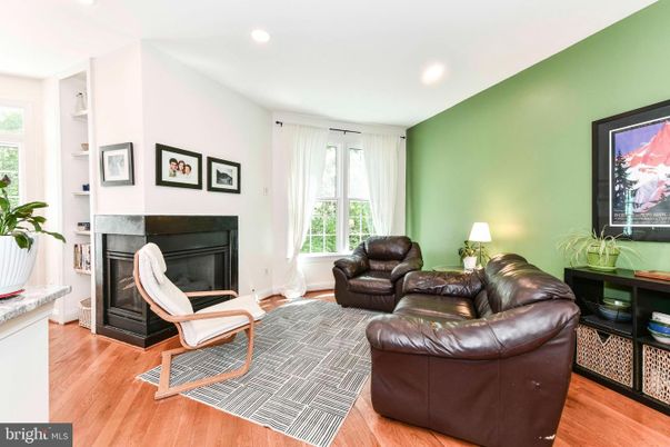 Fireplace, Interior, Recessed Lighting, Wood Texture Flooring