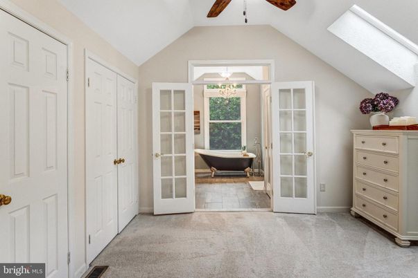 Bathroom, Free Standing Baths, Interior, Wooden Beams