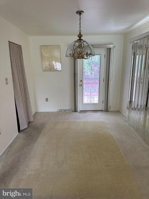 Chandelier, Empty room, Interior
