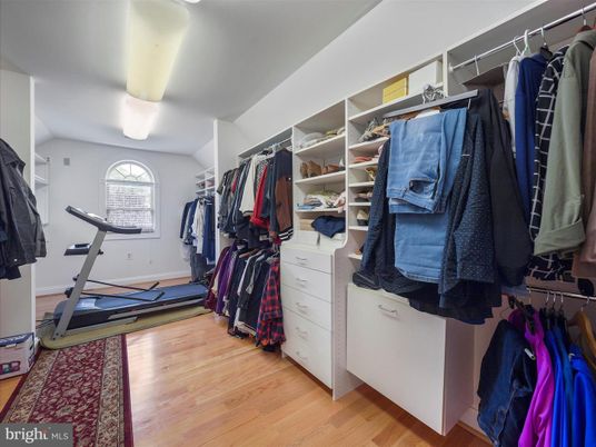 Interior, Walk-in Closets, Wood Texture Flooring