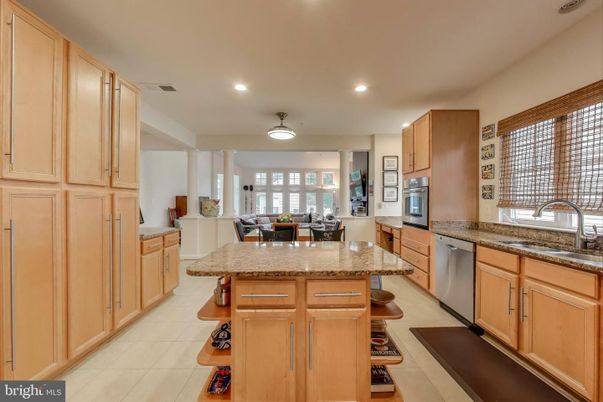Interior, Kitchen, Living room, Recessed Lighting