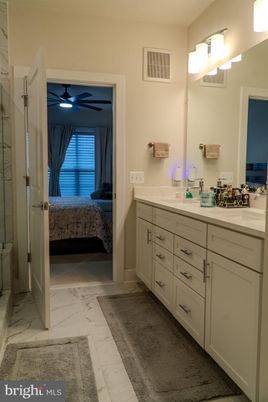 Bathroom, Bedroom, Dual Sink Vanities, Interior, Marble