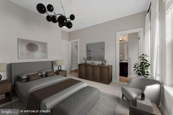 Bedroom, Interior, Pendant Lights