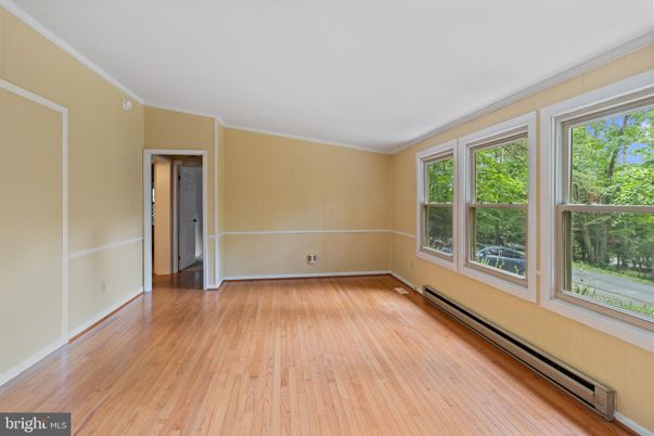 Empty room, Interior, Wood Texture Flooring