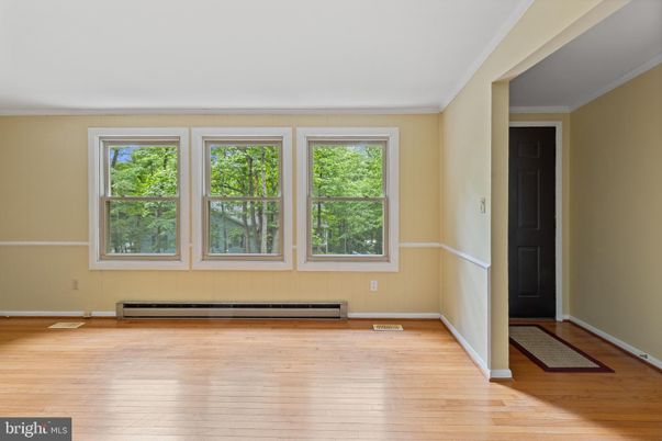 Empty room, Interior, Wood Texture Flooring