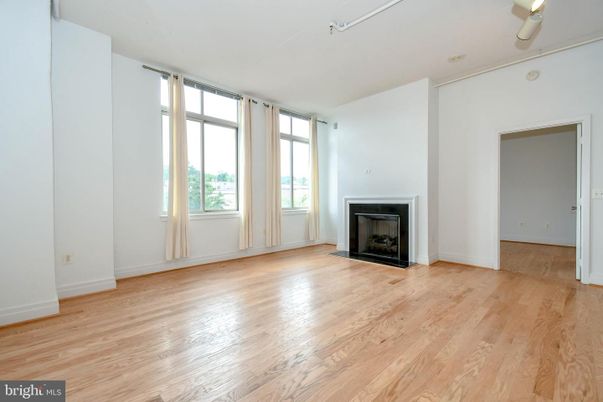 Empty room, Fireplace, Interior, Wood Texture Flooring