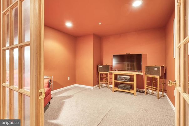 Home Office, Interior, Recessed Lighting