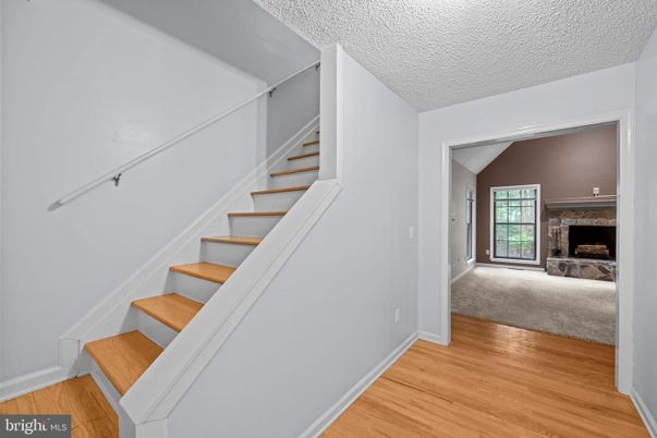 Fireplace, Interior, Wood Texture Flooring