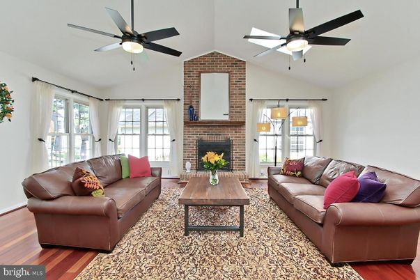 Fireplace, Interior, Living room, Stone Walls, Wood Texture Flooring