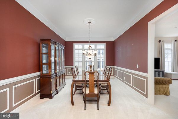 Chandelier, Dining room, Interior