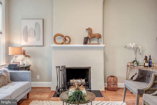 Fireplace, Interior, Wood Texture Flooring