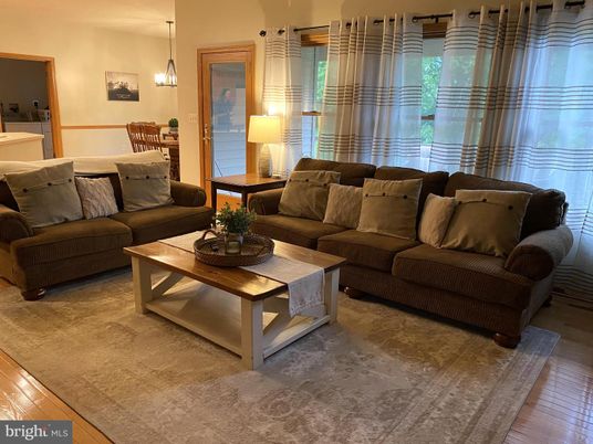 Dining room, Interior, Living room, Pendant Lights, Wood Texture Flooring