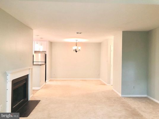 Chandelier, Empty room, Fireplace, Interior, Pendant Lights