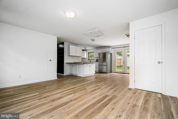 Empty room, Interior, Kitchen, Wood Texture Flooring
