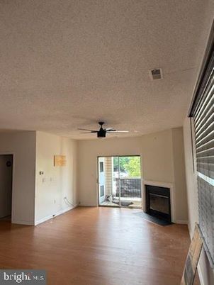 Empty room, Fireplace, Interior, Wood Texture Flooring