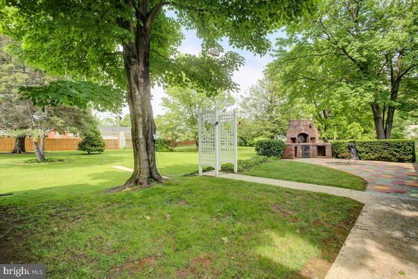 Backyard, Exterior, Fireplace