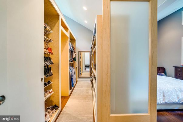 Interior, Recessed Lighting, Walk-in Closets, Wood Texture Flooring