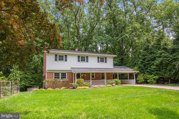 Backyard, Exterior, Facade, Brick Facade, Split Level