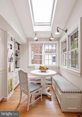 Dining room, Interior, Wood Texture Flooring