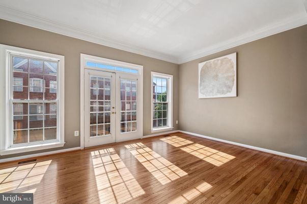 Empty room, Interior, Wood Texture Flooring