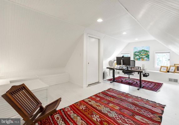 Home Office, Interior, Recessed Lighting