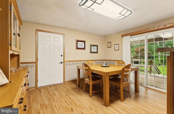 Dining room, Interior, Wood Texture Flooring