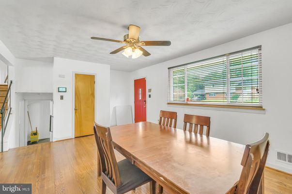 Dining room, Interior, Wood Texture Flooring