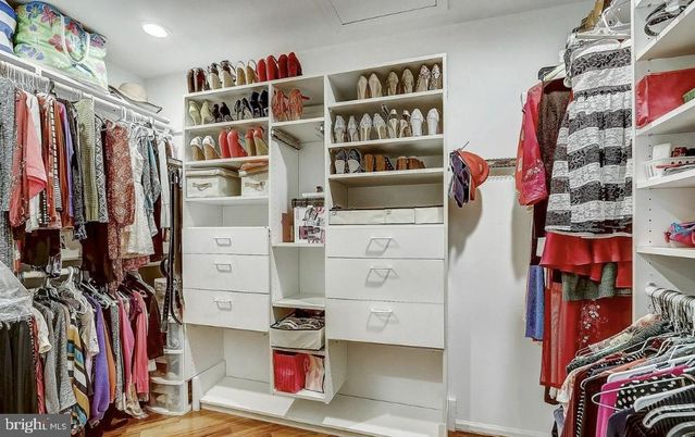 Interior, Recessed Lighting, Walk-in Closets, Wood Texture Flooring