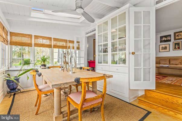 Dining room, Interior, Wood Texture Flooring