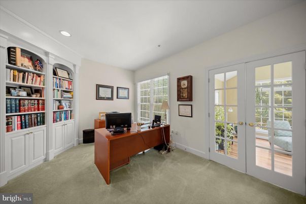Home Office, Interior, Recessed Lighting