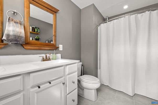 Bathroom, Interior, Recessed Lighting