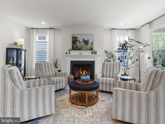 Fireplace, Interior, Living room, Recessed Lighting
