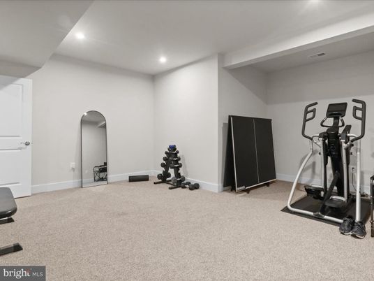 Fitness Equipment, Interior, Recessed Lighting