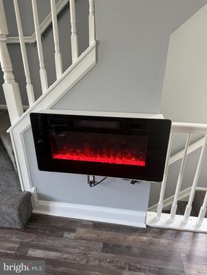 Fireplace, Interior, Wood Texture Flooring