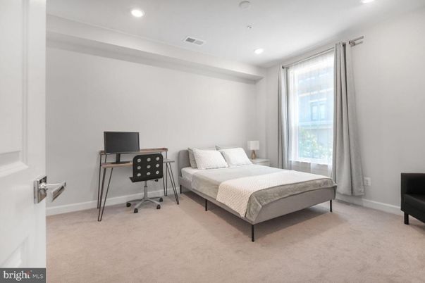 Bedroom, Home Office, Interior, Recessed Lighting